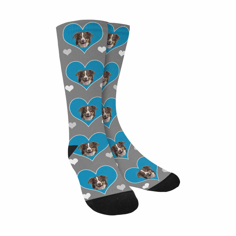 Custom Socks Dog Face Socks Personalized Socks Face on Socks Christmas Gifts for Wife