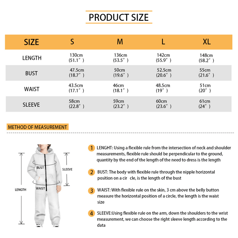 Personalized Hooded Onesie for Kids Custom Seamless Face Zip Jumpsuits with Pocket One-piece Pajamas for Boys Girls