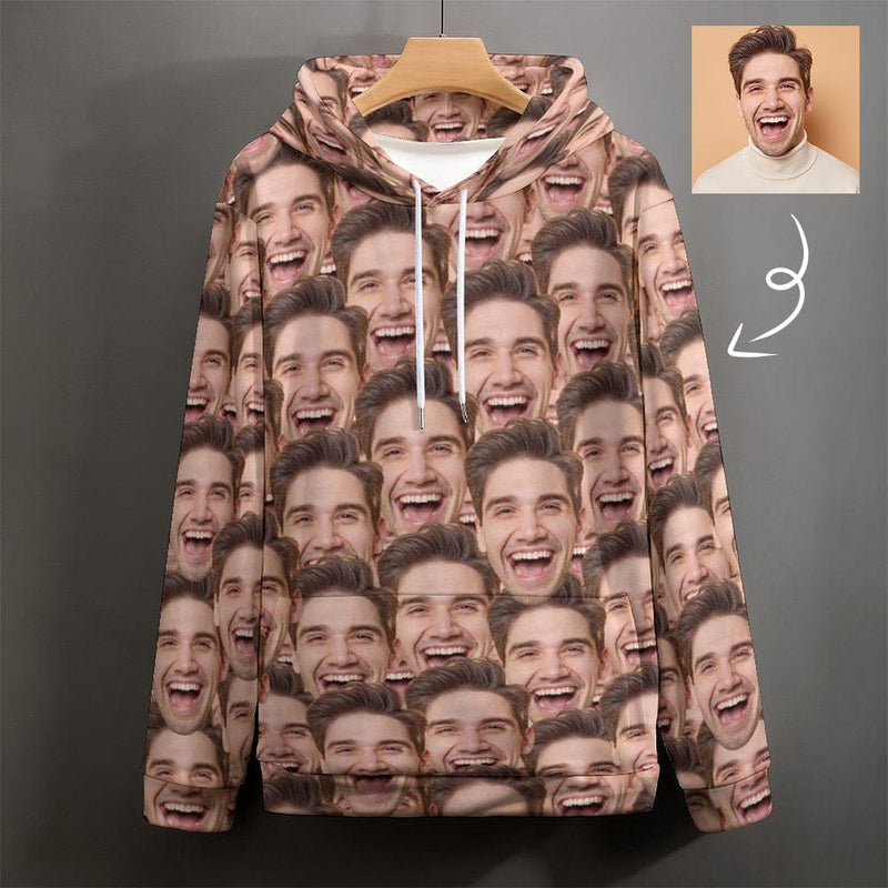 Personalized Face Unisex Loose Hoodie