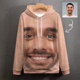 Personalized Big Face Loose Hoodie