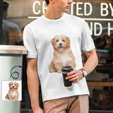 Custom Shirts with Personalized Pictures Men's T-shirt with Dog Faces