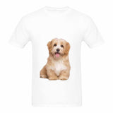 Custom Shirts with Cute Dog's Photo Men's All Over Print T-shirt with Pets