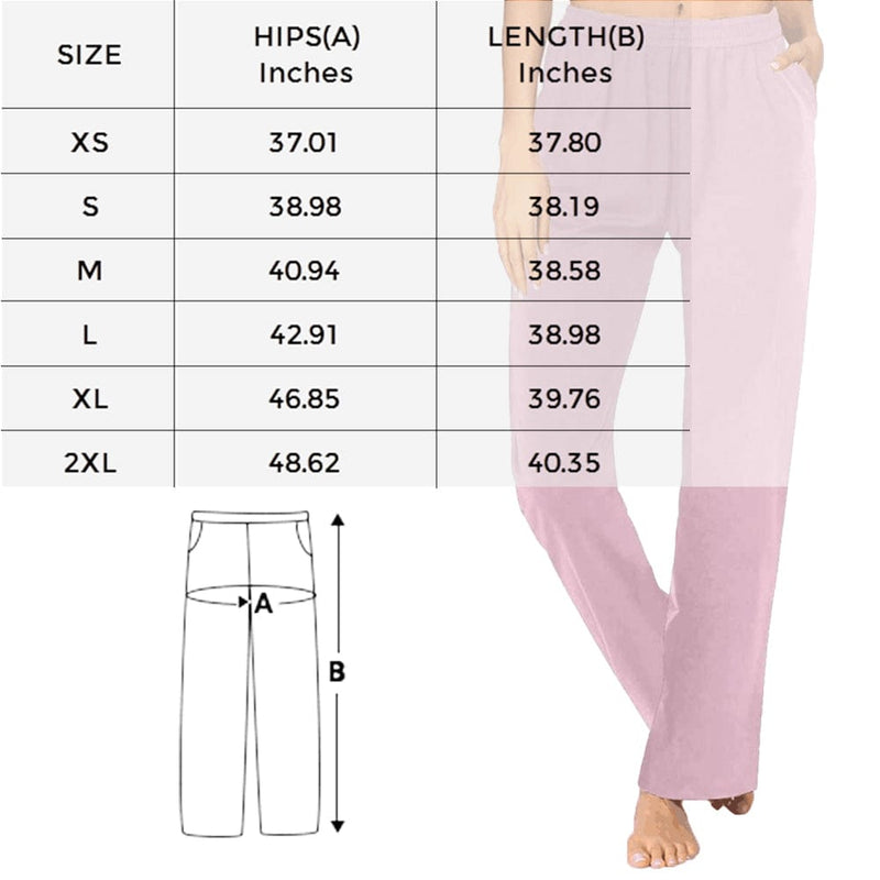 Custom Boyfriend Face Pajamas Seamless Face Sleepwear Personalized Women's Long Pajama Shirt&Pants