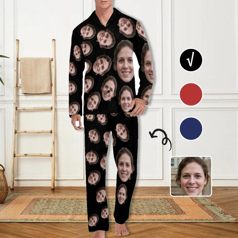 face on pajamas