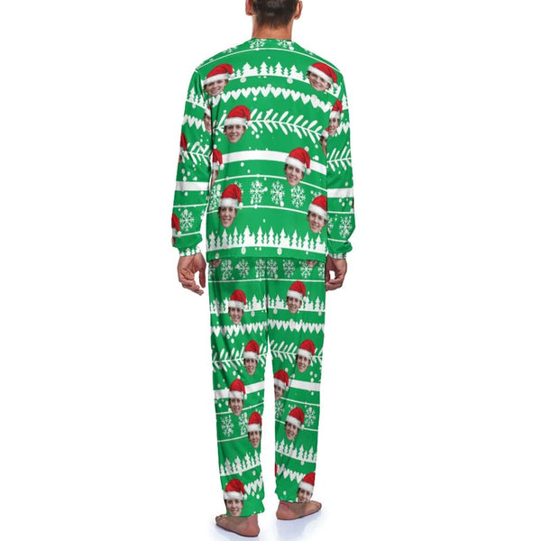 Custom Face Christmas Men's Pajamas