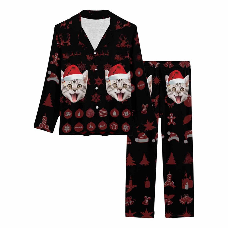 Cat face online pajamas