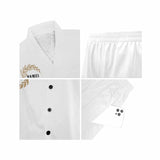 Custom Photo&Name Sleepwear Pajamas Personalized Women's V-Neck Short Pajama Set Bridesmaid Wedding Party Pjs Set
