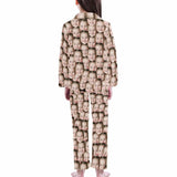 Kid's Pajamas Custom Sleepwear with Seamless Face Personalized Pajama Set For Boys&Girls 2-15Y