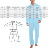 Personalized Face Pajama Pants for Men Custom Face Seamless Men's Long Pajama Set for Boyfriend Husband