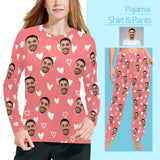 face on pajamas